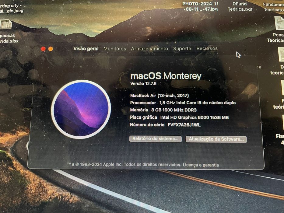 MacBook Air APPLE Cinzento