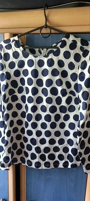 Блузка в горошок