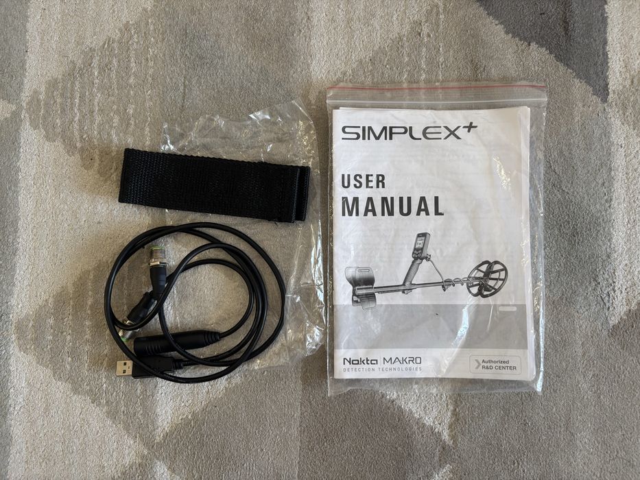 Металошукач Nokta Makro Simplex Plus + металлоискатель