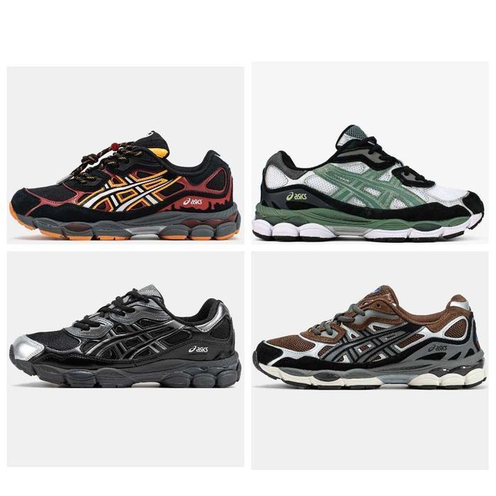 Кроссовки Asics Gel-NYC Naruto Shippuden Uzumaki асикс наруто узумаки