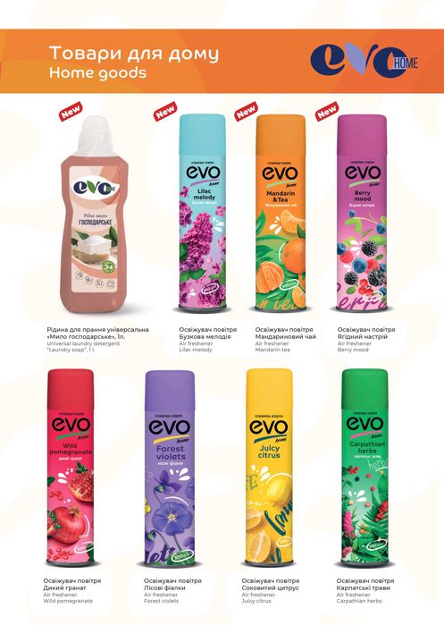 Освіжувач повітря EVO HOME