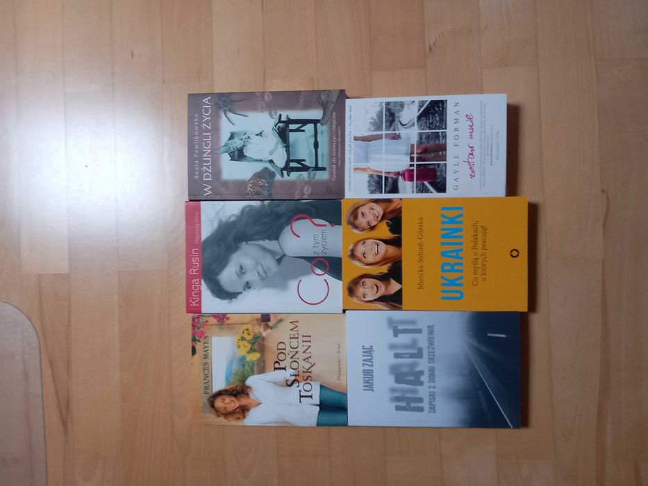 Zestaw ksiązek literatura obyczajowa