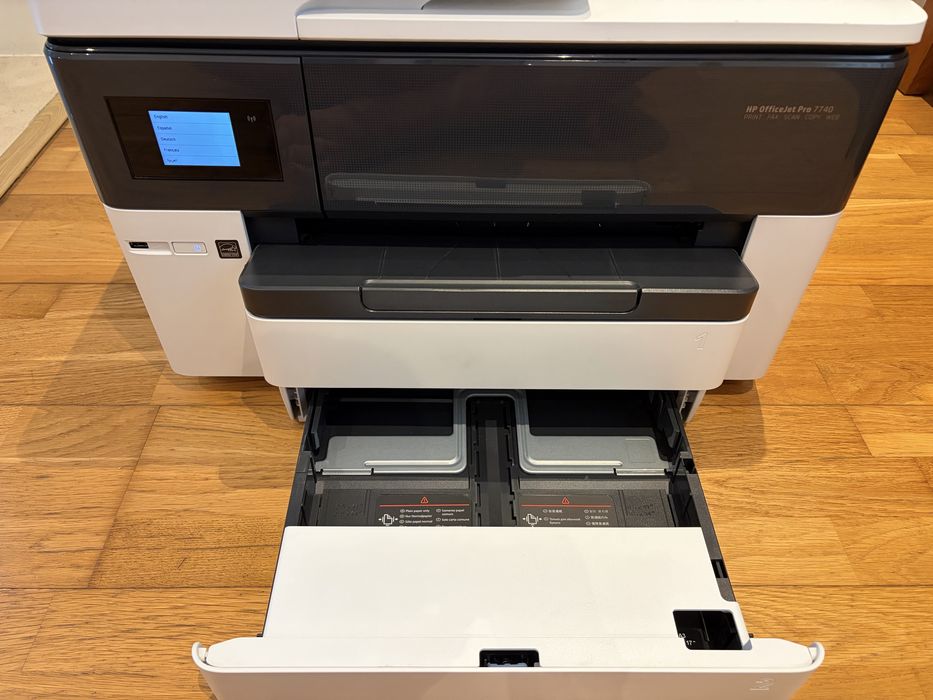 HP OfficeJet Pro 7740 (Imprime e Digitaliza A3) - Como Nova