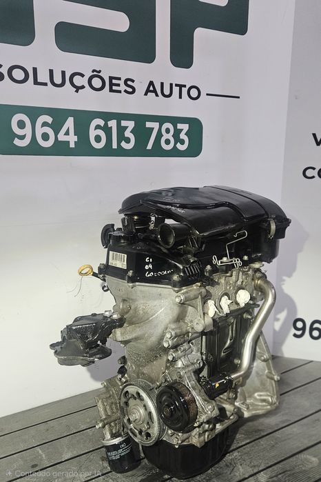 Motor 1.0i citroen C1 ref. 1KR