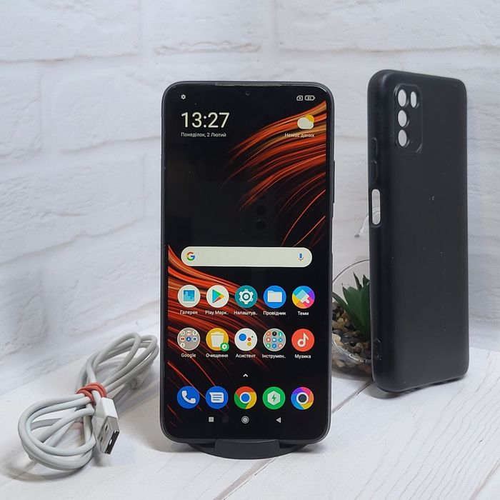 Продам телефон Poco M3 4+1/64Gb NFC в гарному стані