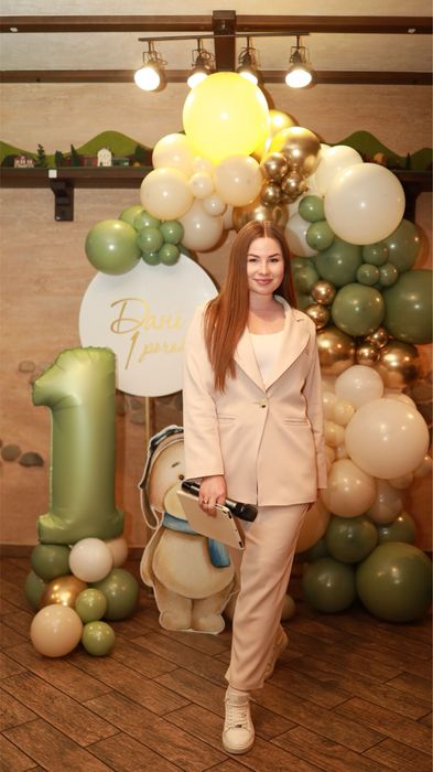 Ведуча на весілля, День народження, хрестини, 1 Рік, ювілей,корпоратив