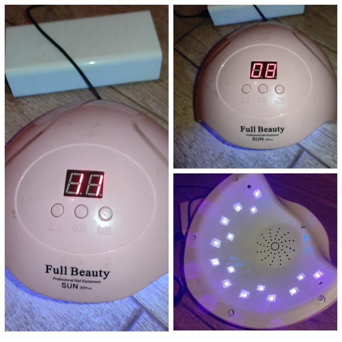 Лампа для маникюра работает без электричества