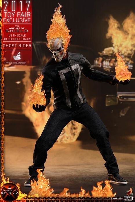 Фигурка 1/6 hot toys tms 05 AGENTS OF S.H.I.E.L.D. – GHOST RIDER