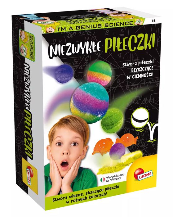 Mały Geniusz - Niezwykłe piłeczki. Lisciani. Nowy Produkt
