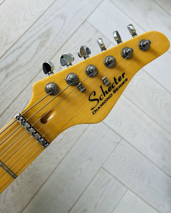 gitara Schecter + Fender Mustang II + Shure SM58 bezprzewodowy