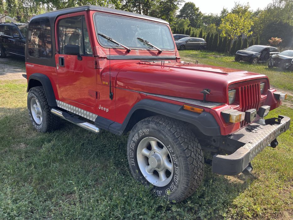 Jeep Wrangler YJ werja UK 2.5 manual