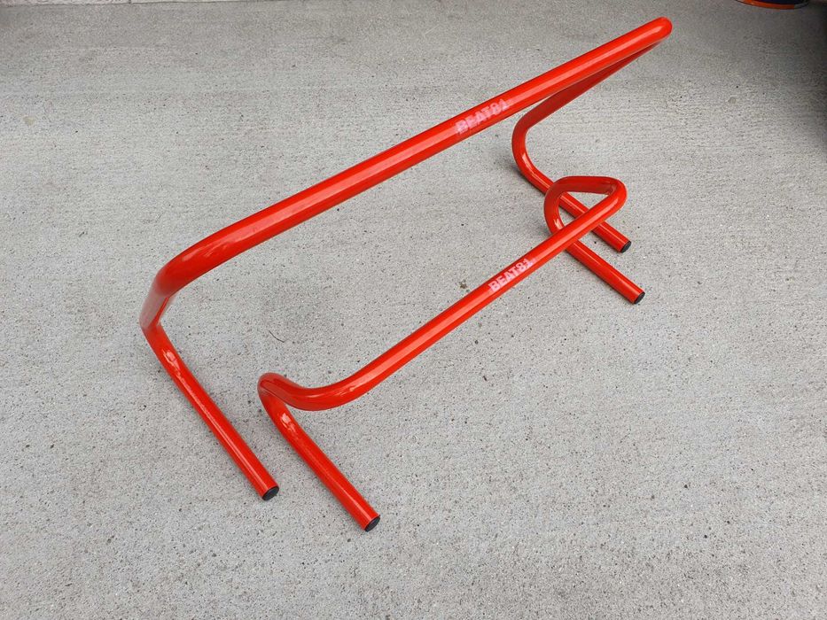 _ Płotki treningowe niskie i wysokie komplet 10 sztuk ! NOWE, metalowe