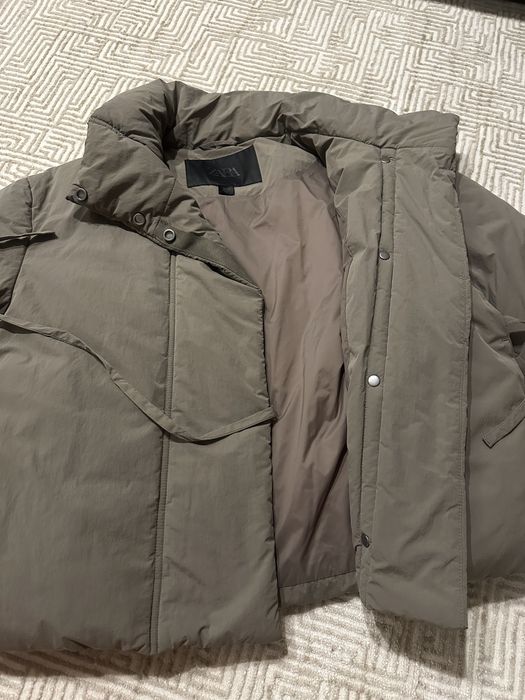 Новий пуховик куртка Zara (Короткий стьобаний анорак)