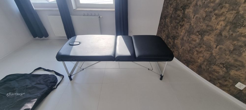 Łóżko kosmetyczne, do masażu, skladane Kesser, przenośne