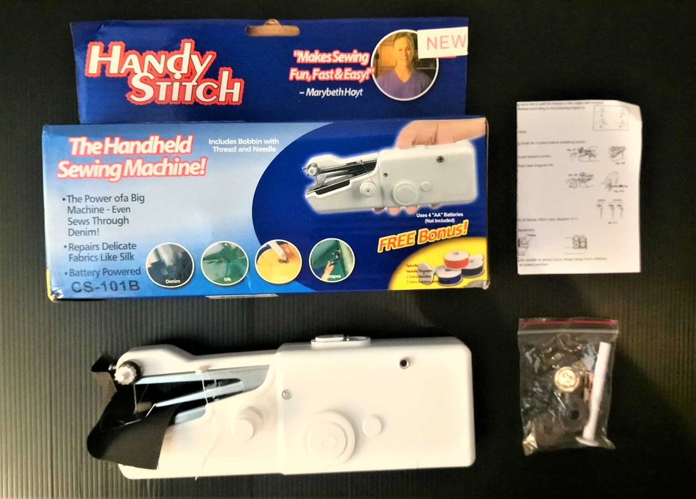 Mini máquina de costura portátil