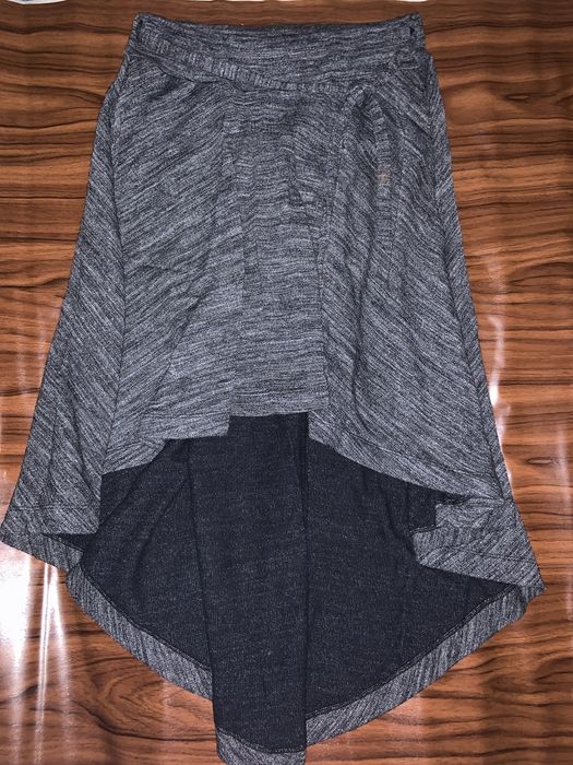 Спідниця Imperial (Італія) трикотажна бавовна, віскоза темно синя S/M