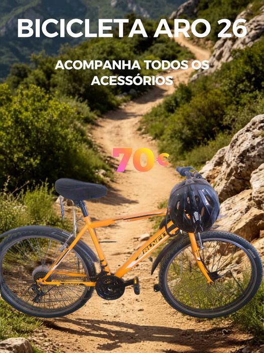 Bicicleta Aro 26 Runfit - 70€
