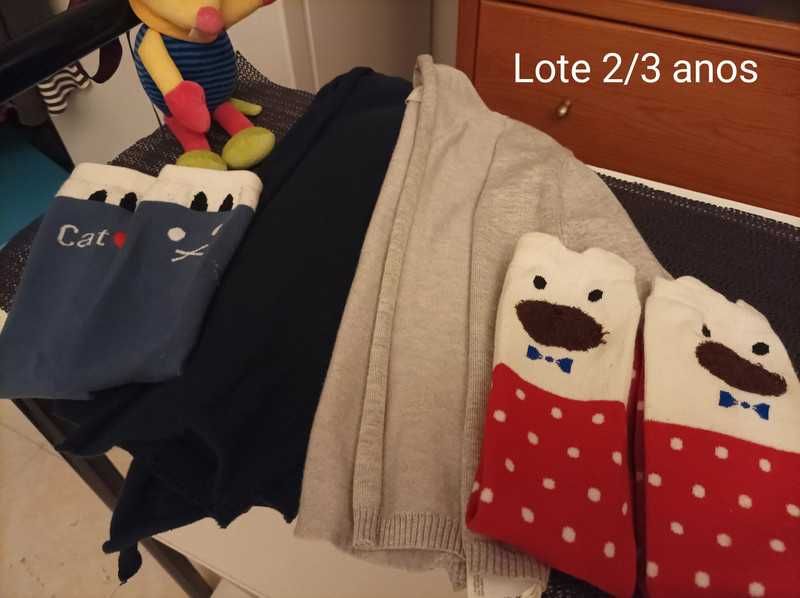 Lote roupa menina 2/3 anos - 3€