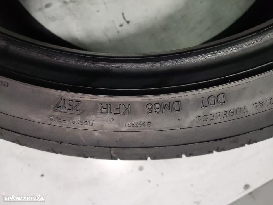 2 pneus semi novos 245-40r19 dunlop - oferta dos portes