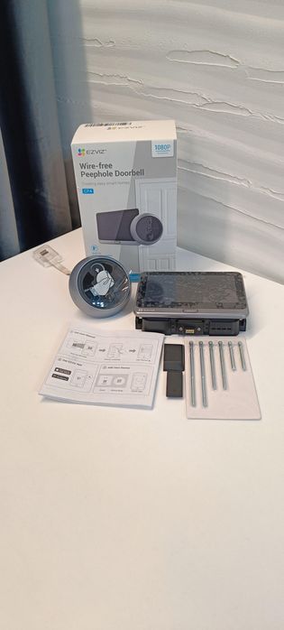 EZVIZ CP4, Вiдеоглазок/дзвінок, нічне бач, датч. руху.