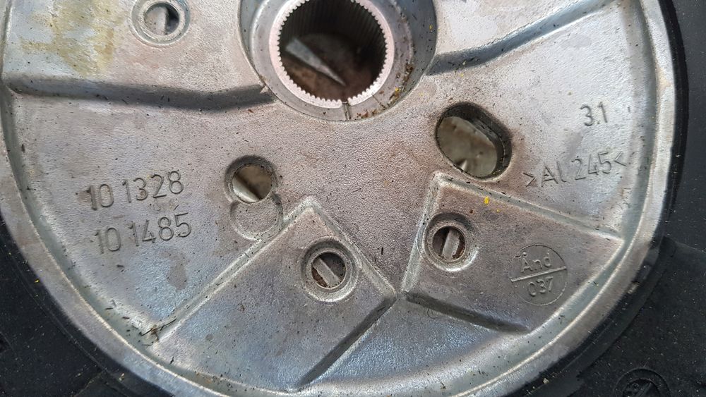 BMW E39 Kierownica skórzana skóra ładna