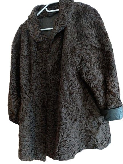 Nowe futro naturalne karakuły xl