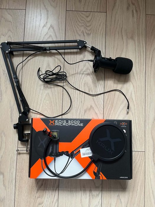 Mikrofon geamingowy krux edis 3000