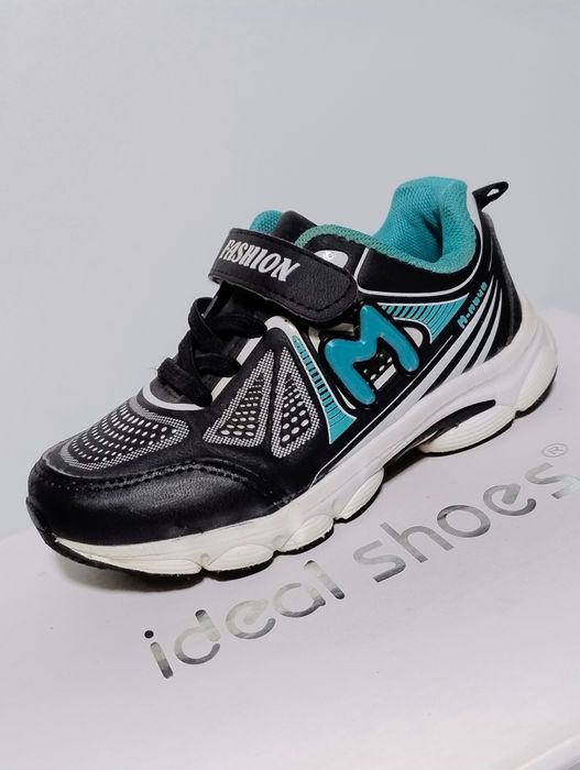 Sport fashion buty sneakersy dla chłopca rzepy wiosna jesień r. 27