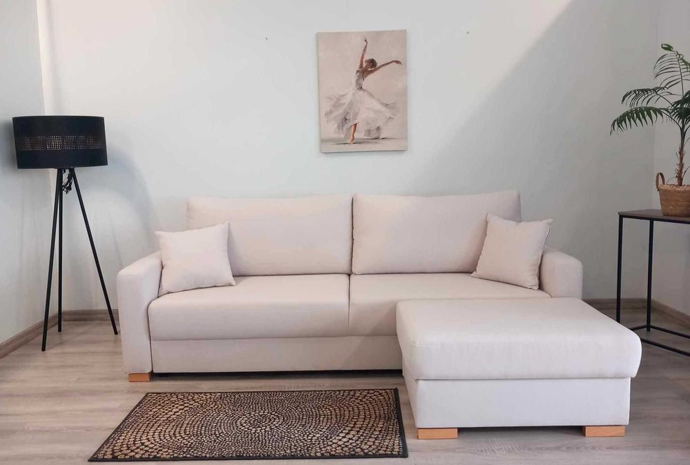 Kanapa Senator w beżowych odcieniach