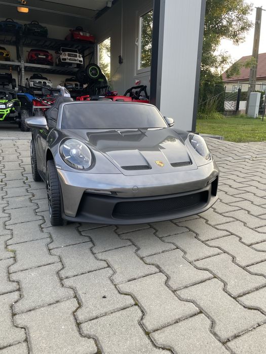 Auto Na Akumulator DK-P911 Porsche GT3 Szary Lakierowany 2-osobowe