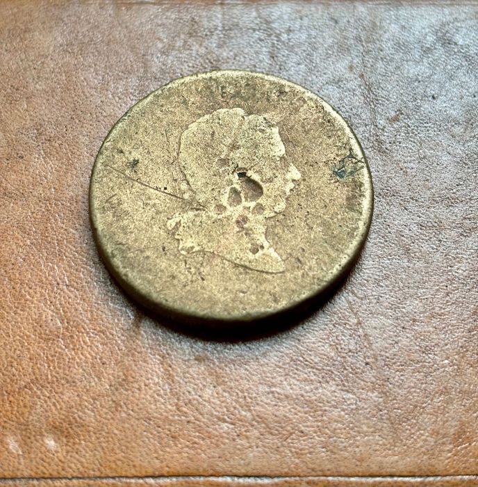 Moeda de D. Pedro IV Pataco 40 Reis Monarquia de Portugal 1826?