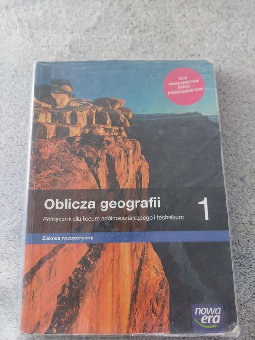 Oblicza geografii 1 podręcznik do liceum i technikum zakres rozszerzon