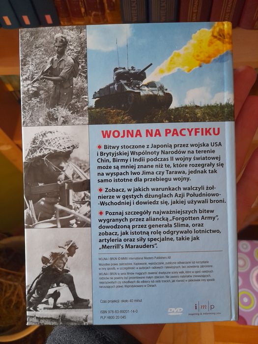Kolekcja 47x plyt dvd - wojna i broń
