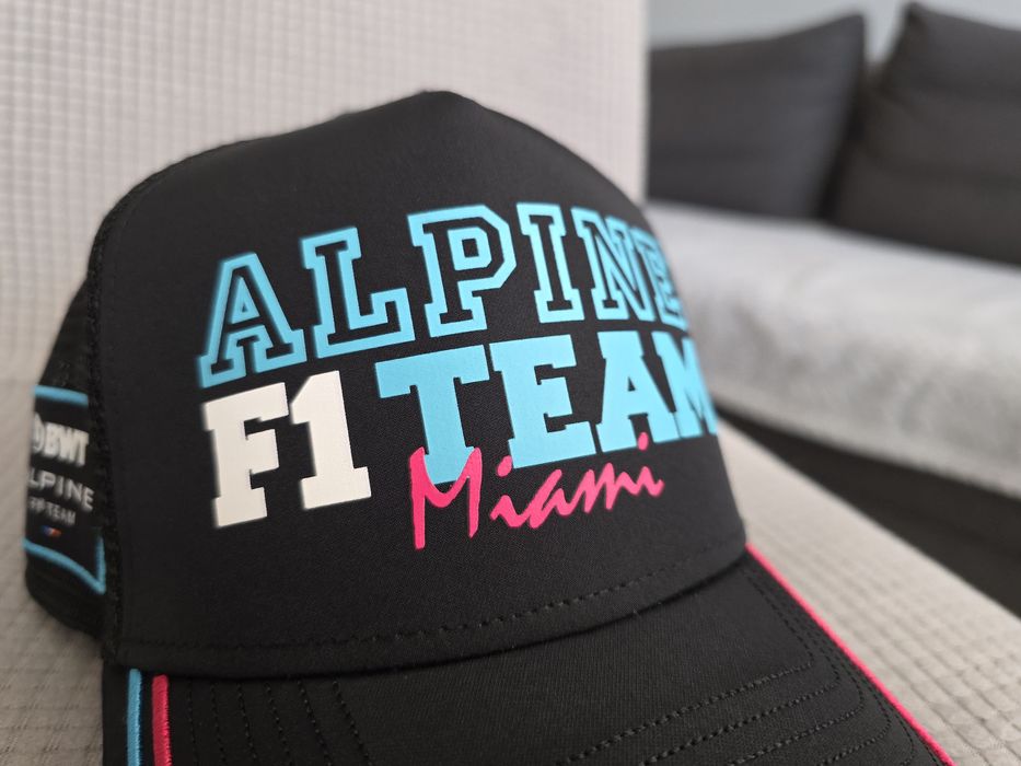 Czapka Alpine F1 Team, Miami 2023, Formula 1, Gasly, Ocon, Renault