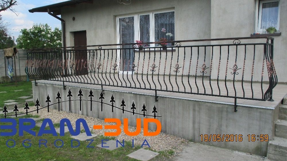 ogrodzenia nowoczesne, automatyka bram kute
