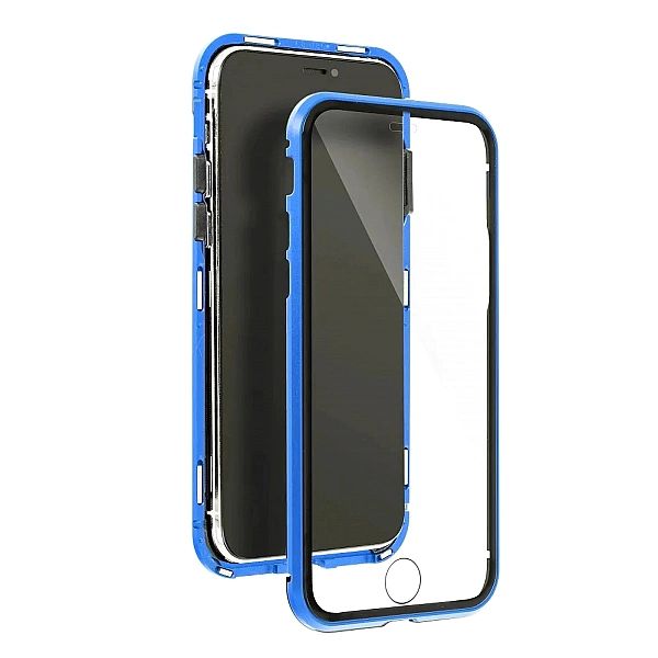 Etui Magnetyczne 360° do Samsung Galaxy S21 Plus niebieski