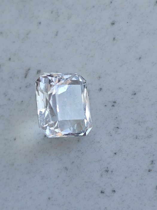 Klejnot kolekcjonerski, naturalny topaz bez skazy, 7,56 CT