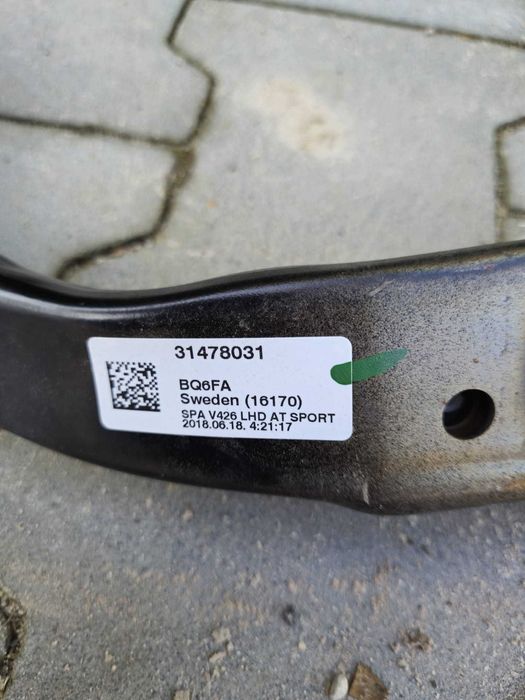 pedał hamulca automat nabój Volvo XC60 II 19r