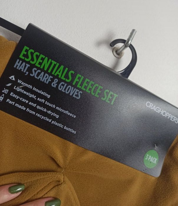 Craghoppers komplet szalik i czapka 2 elementy,