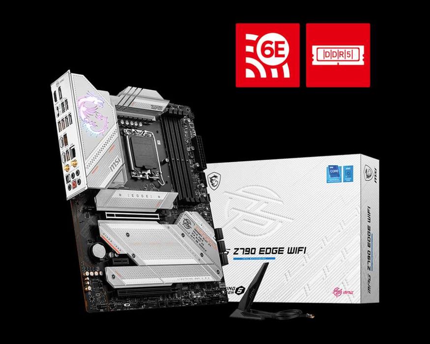Intel 13900k + Motherboard MSI Z790 Edge Wifi Combo