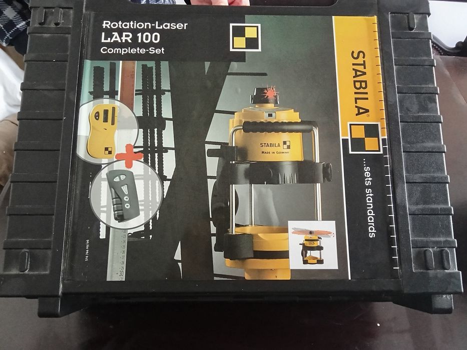 Laser Rotativo STABILA LAR 100 – Novo (Nunca Usado)