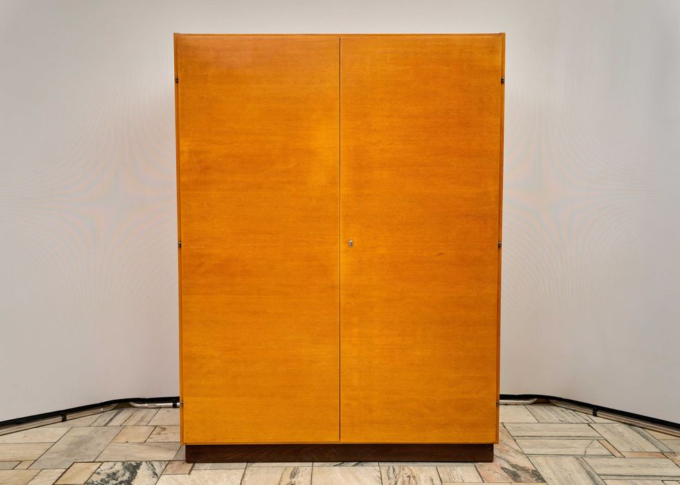 Szafa dwudrzwiowa Mojmír Požár dla UP Závody, Czechosłowacja lata 60.