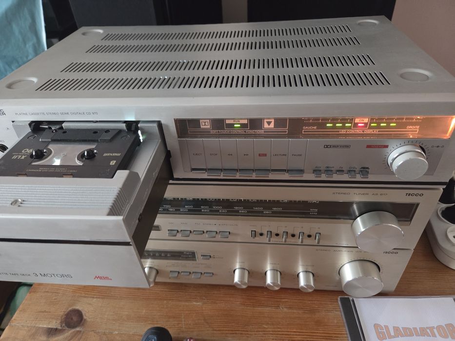 Dynamic Speaker Deck CD970 Diora w komplecie z tunerem i fs o32