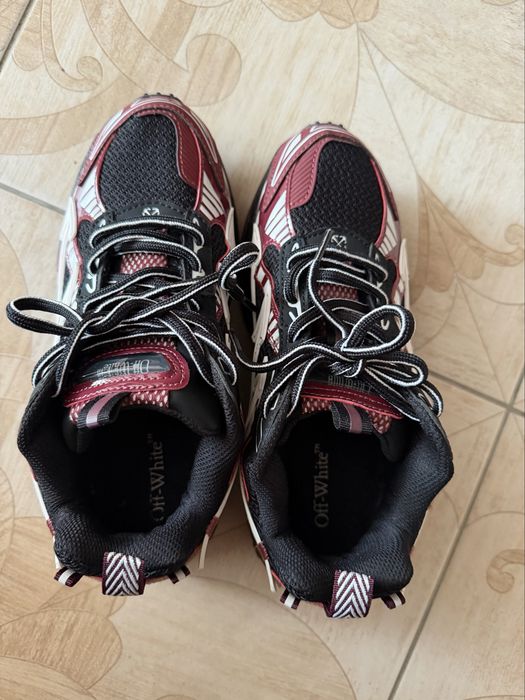 off white be right back burgundy 40 размер
