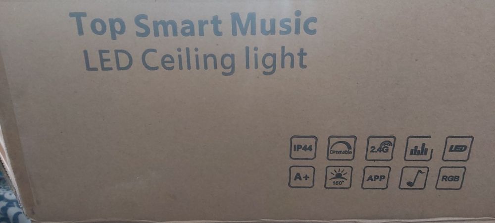 LED + RGB com Coluna Bluetooth HOME PARTY Lightning
