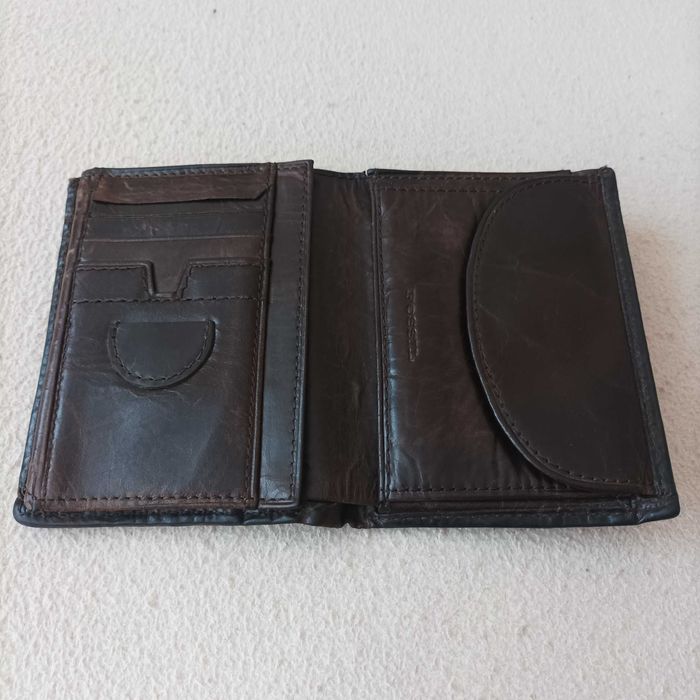 Skórzany portfel męski Fossil genuine classic