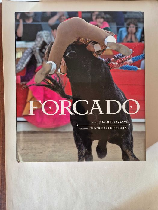 Forcado - F. Romeiras & J. Grave, dedicatória de Romeiras a Moita Flores - Raro e puro Mint