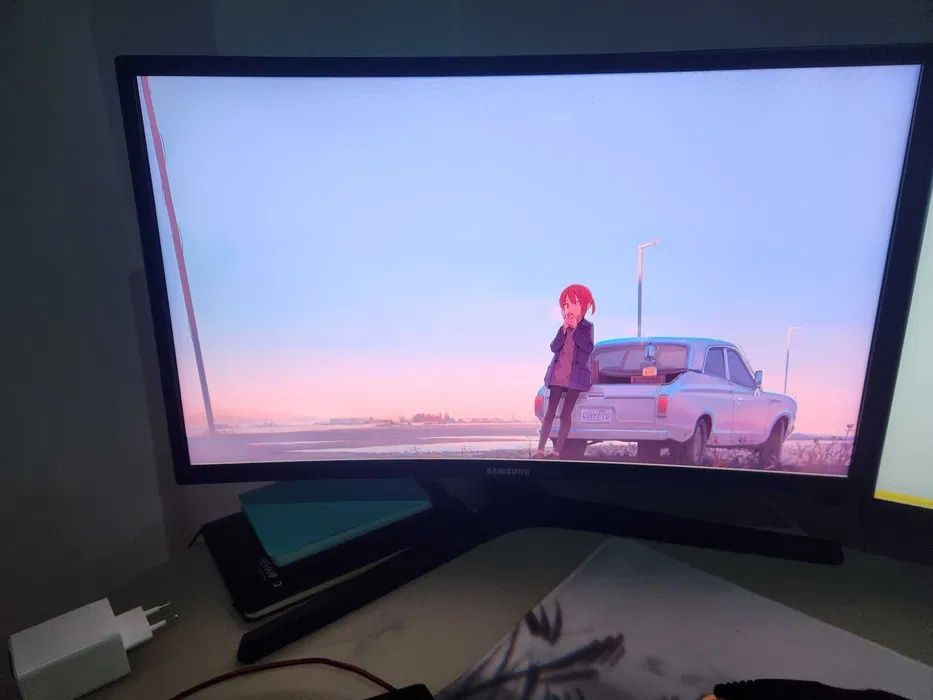 Monitor curvo gaming samsung 144hz