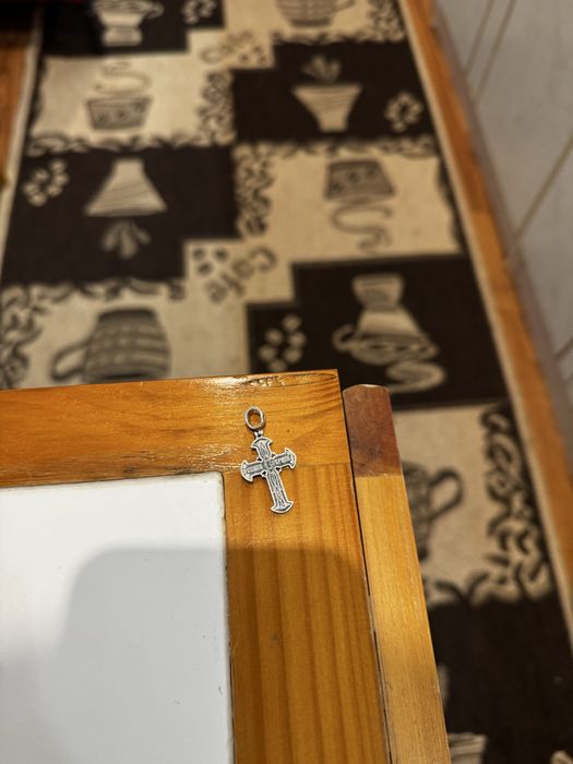 Хрестик Срібло 925 Проба 3 г з Чорнінням