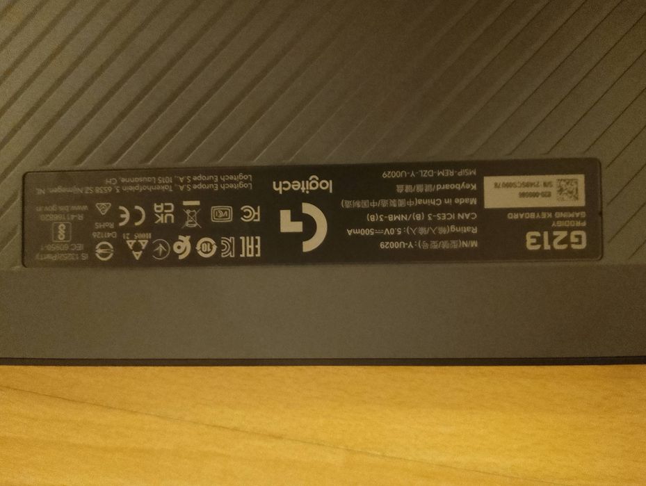 Klawiatura Logitech G213 Prodigy